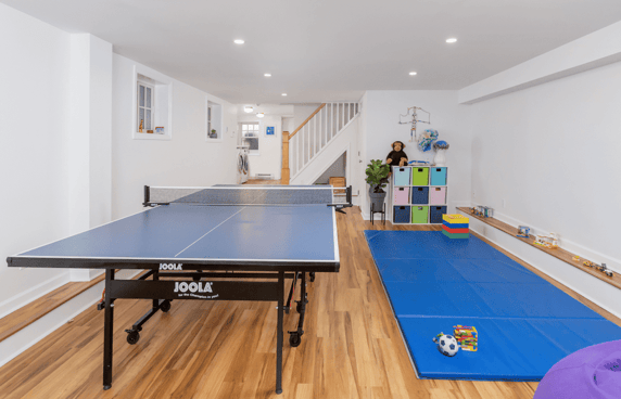 Game Room in Philly Area Basement