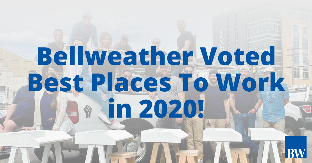 Bellweather Voted Best Places to Work in 2020!